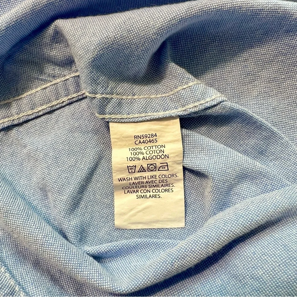 The Children’s Place Short Sleeve Button Down Oxford Shirt for Toddler Boy - Picture 4 of 7